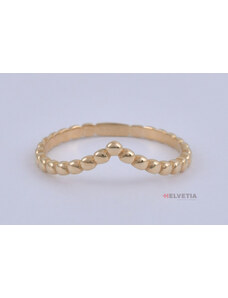 Couple Luxur Zlatý dámský prsten 1213009 Velikost prstenu: 51