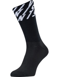 Unisex cyklo ponožky Silvini Oglio čierna/biela