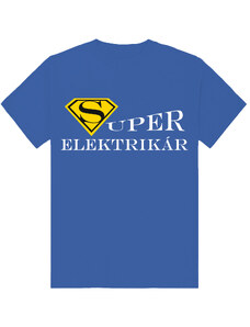 paradoo Pánske tričko "Super elektrikár"