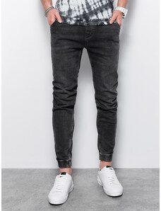 Ombre Clothing Pánske džínsové nohavice - čierne P907