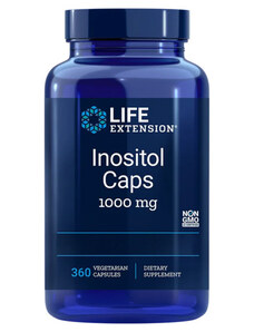 Life Extension Inositol Caps 360 ks, vegetariánska kapsula, 1000 mg
