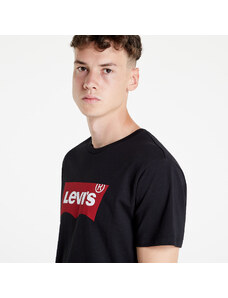 Pánske tričko Levi's Graphic Setin Neck H215 Tee Black