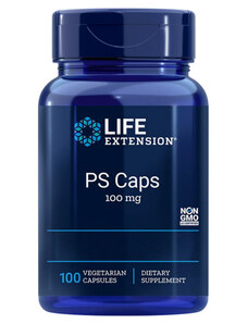 Life Extension PS Caps 100 ks, vegetariánska kapsula, 100 mg