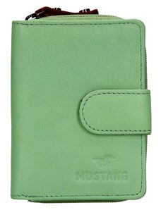 Dámska kožená peňaženka Mustang Olga - zelená