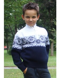 Ewident Detský sveter na zips IGNAC-Z