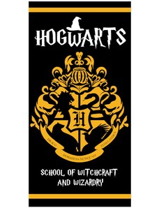 E plus M Plážová osuška Harry Potter - Hogwarts School of Witchcraft and Wizardry - 70 x 140 cm