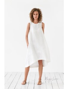Magic Linen Ľanové šaty Toscana White