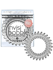 Invisibobble Power Crystal Clear vlasové gumičky průhledné 3ks
