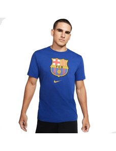 Nike FC Barcelona pánske tričko 19 evergreen blue