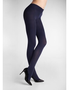 Women's tights MICRO SHINE 100DEN Marilyn-3/4-Granat