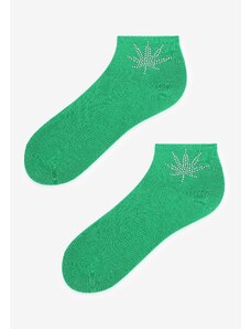 Dámske ponožky SILVER WEED Marilyn-Green-UNI