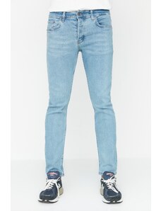 Trendyol Collection Modré džínsy Skinny Fit