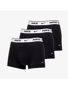 Boxerky Nike Everyday Cotton Stretch Trunk 3-Pack Black/ White