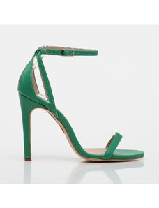 Hotiç Women's Green Heeled Sandals