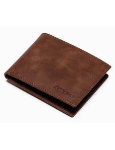 Ombre Clothing Pánska kožená peňaženka - bronzová A607