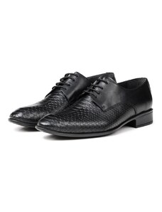 Ducavelli Klasické pánske topánky z pravej kože Croco, klasické topánky Derby, klasické topánky so šnúrkou