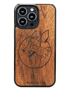 Woodliis Drevený kryt na mobil iPhone - MERBAU (FOX)