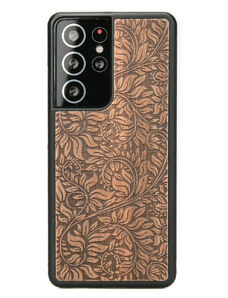 Woodliis Drevený kryt na mobil Samsung - ANIGRE (LISTY)