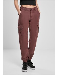 UC Ladies Women's high-waisted cargo pants cherry