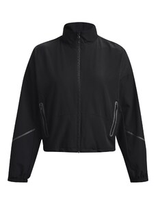 UNDER ARMOUR Športová bunda 'Unstoppable' svetlosivá / čierna