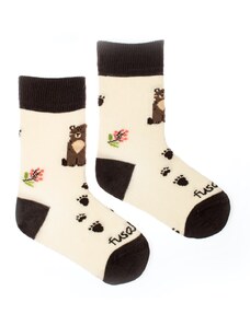 Fusakle Detské ponožky Po stopách medveďa