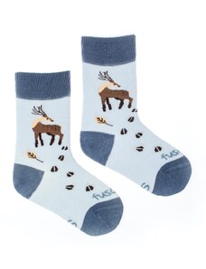 Fusakle Detské ponožky Po stopách jeleňa