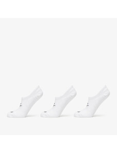 Pánske ponožky Nike Everyday Plus Cushioned Footie Dri-FIT 3-Pack Socks White/ Black