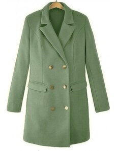 AW Zelený dámsky kabát