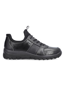 Dámske čierne kožené topánky Rieker L7150-00