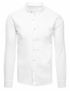 Buďchlap Elegantná klasická košeľa v bielej farbe