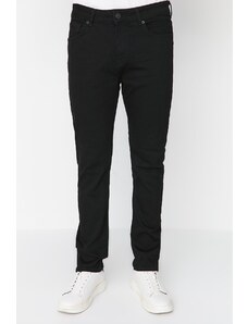 Trendyol Collection Čierne Slim Fit džínsy
