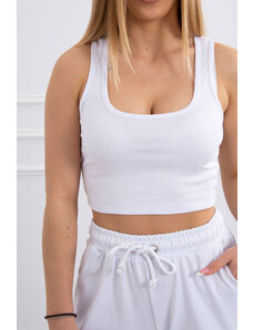 K-Fashion Biely top+nohavice