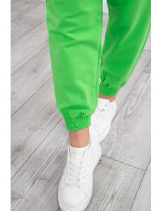 K-Fashion Súprava top+nohavice zelená neónová