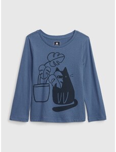 GAP Children's T-shirt organic with print - Girls