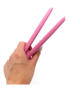 Clipinhair Mini žehlička na vlasy - ružová