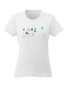 paradoo Dámske tričko "Stred vesmíru"