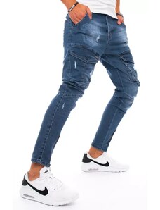 Dstreet Pánske trendové džínsy s vreckami.