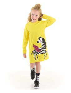 mshb&g Winged Zebra Girl Yellow Dress