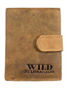 Loranzo Kvalitní kožená peněženka - hnědá 2698/A