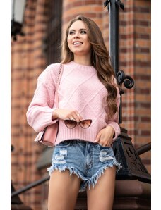 Xmasin Ružový sveter - Merribel