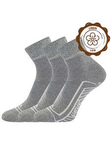 VOXX ponožky Linemum grey melé 3 páry 35-38 118840
