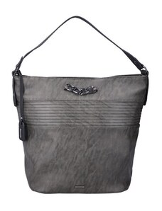 Elegantní a jednoduchá kabelka na rameno Rieker H1407-45 šedá