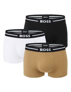 BOSS - boxerky 3PACK cotton stretch BOLD - limitovaná fashion edícia (HUGO BOSS)