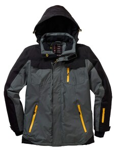 bonprix Funkčná zimná bunda Regular Fit, farba šedá