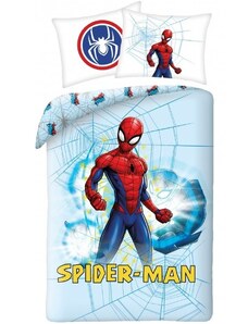 Halantex Súprava posteľnej bielizne Spiderman - 100% bavlna - 70 x 90 cm + 140 x 200 cm