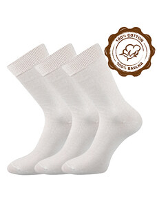 LONKA ponožky Fany bílá 3 pár 35-37 100908