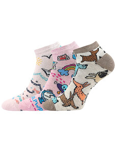 LONKA ponožky Dedonik mix D - dievča 3 páry 35-38 118718