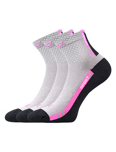 Ponožky VOXX Pius light grey II 3 páry 35-38 116423