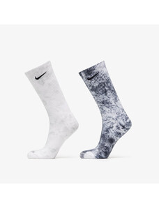 Pánske ponožky Nike Everyday Plus Cushioned Tie-Dye Crew Socks 2-Pack Multi-Color