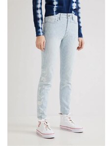 Dámske jeans - Desigual - blue denim - DESIGUAL